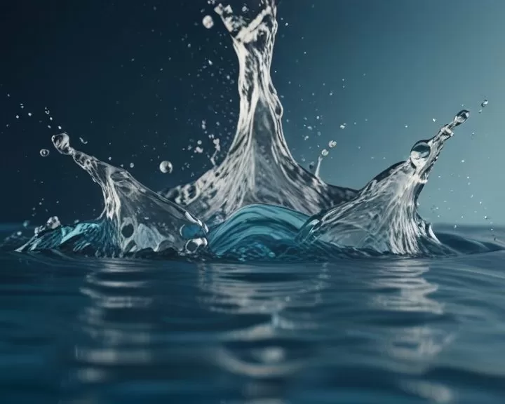 Cropped Default Photo Realistic Of Clean Blue Water Splashing 3